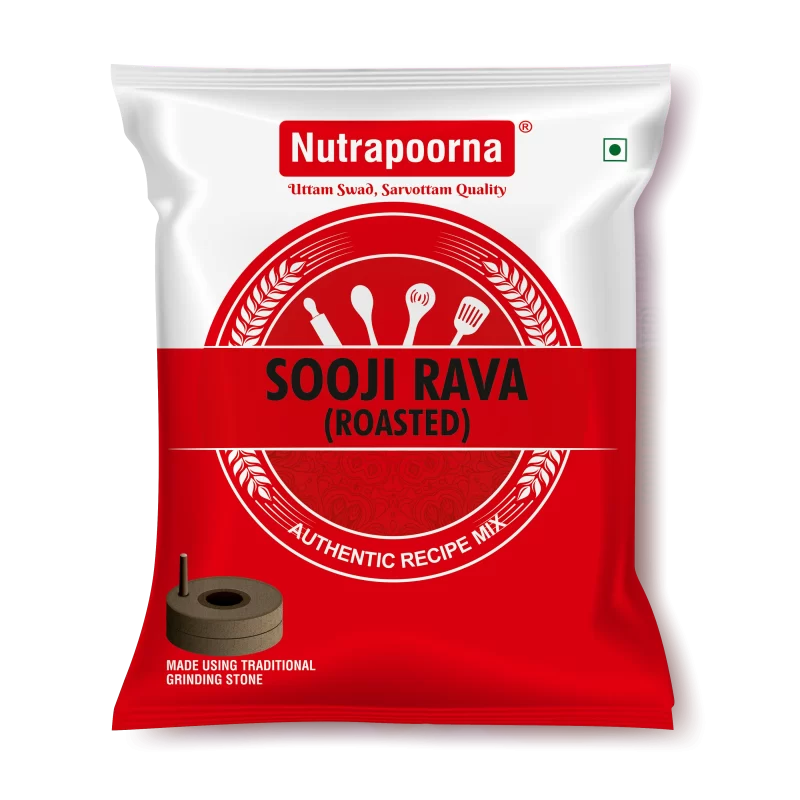 ROASTED RAVA (SOOJI) – Nutrapoorna