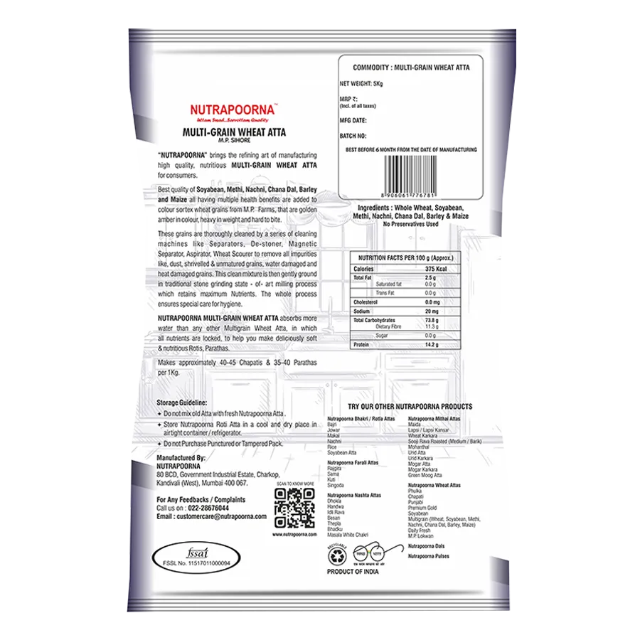 MULTIGRAIN WHEAT ATTA - Image 2
