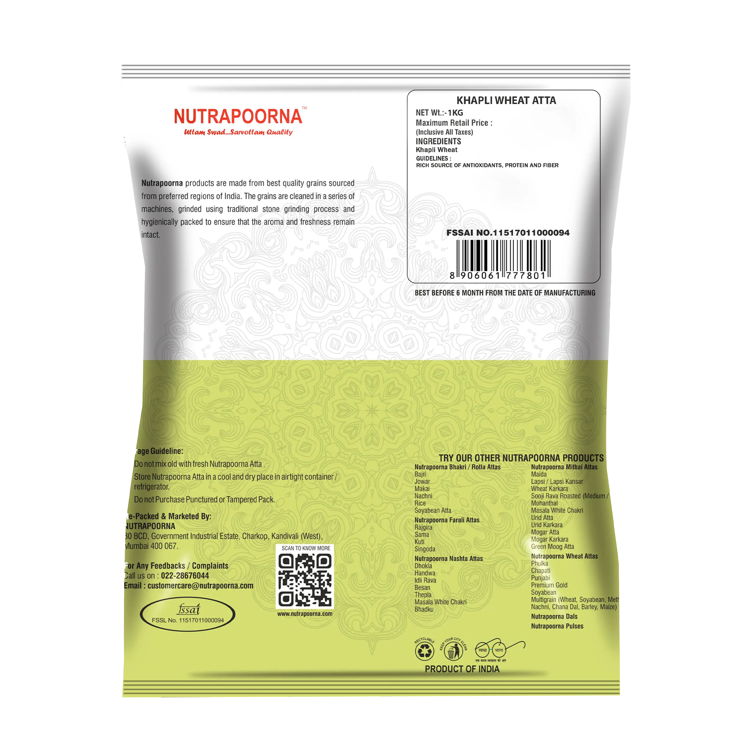 KHAPALI WHEAT ATTA - Image 2