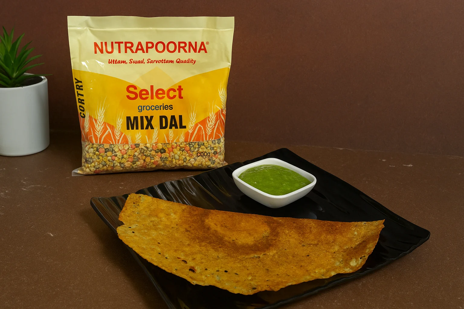 Mix Dal Dosa Recipe